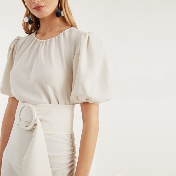 NWT SACHIN + BABI Camila Dress Ivory Wedding Party 4 - Picture 2 of 10